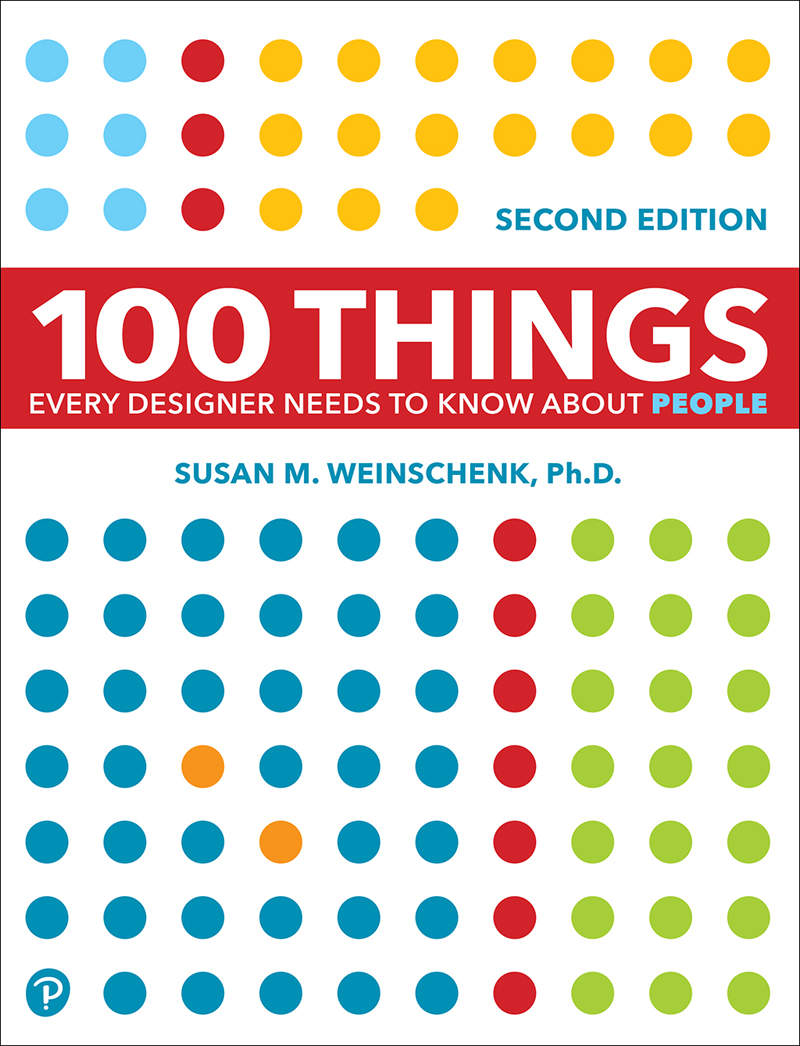 Cover of The Psychology of Design (part of 100 Things Every Designer Needs to Know About People) book