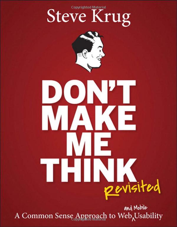 Cover of Don't Make Me Think, Revisited book