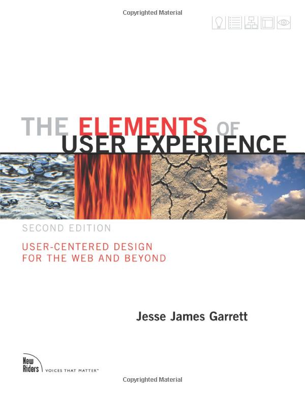 Cover of The Elements of User Experience book