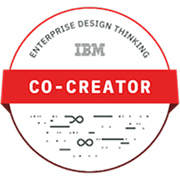 Enterprise Design Thinking Co-Creator Badge by IBM