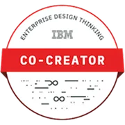 Enterprise Design Thinking Co-Creator Badge by IBM
