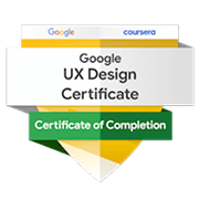 Google UX Design Professional Certificate by Coursera